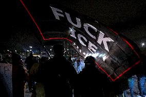 Anti-ICE Protest - Minneapolis