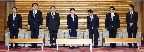 Japan PM Takaichi at Cabinet meeting