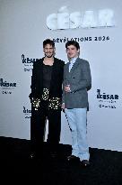 Cesar Revelations 2026 Photocall In Paris. FC