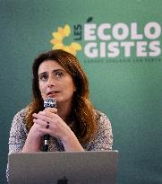 Marine Tondelier Press Conference - Paris