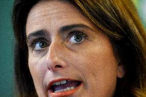 Marine Tondelier Press Conference - Paris