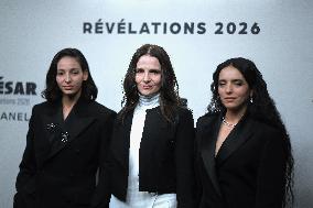 Cesar Revelations 2026 Photocall In Paris. FC