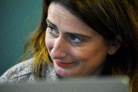 Marine Tondelier Press Conference - Paris