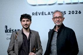 Cesar Revelations 2026 Photocall In Paris. FC