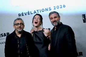 Cesar Revelations 2026 Photocall In Paris. FC