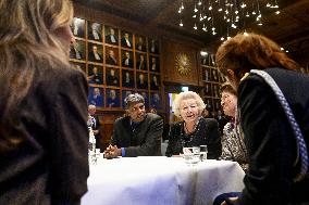 Princess Beatrix At the Work Symposium Connected in Freedom - Utrecht