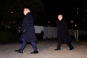 Donald Trump Returns to White House