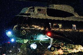 Donald Trump Returns to White House