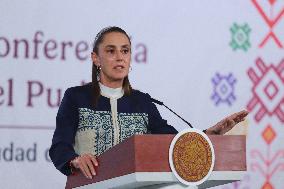 Mexico’s President Claudia Sheinbaum News Conference - Mexico City