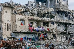 Gaza Destruction - Al-Zeitoun