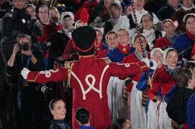 San Sebastian Flag Hoisting Launches 100th Tamborrada - Spain