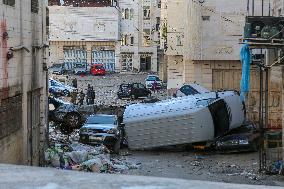 Hebron Curfew - West Bank
