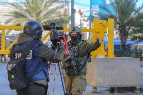 Hebron Curfew - West Bank
