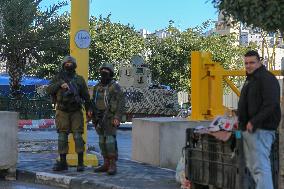 Hebron Curfew - West Bank