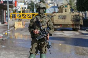 Hebron Curfew - West Bank
