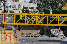 Hebron Curfew - West Bank