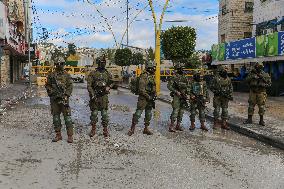 Hebron Curfew - West Bank