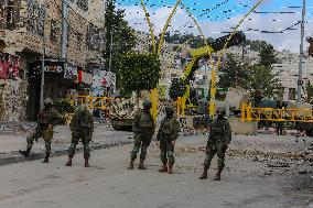 Hebron Curfew - West Bank