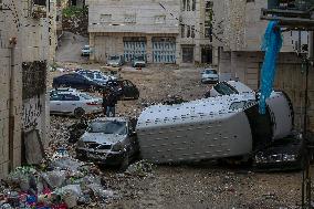Hebron Curfew - West Bank