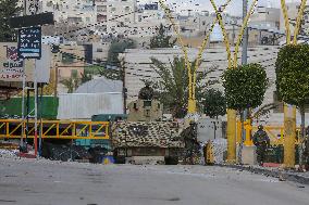 Hebron Curfew - West Bank
