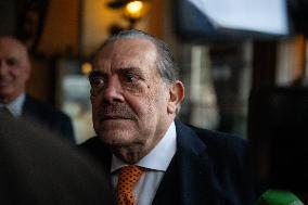 Gerard Depardieu Reconciles With Rino Barillari - Rome