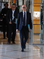 Sebastien Martin At Press Conference - Paris