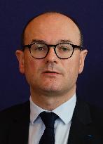 Sebastien Martin At Press Conference - Paris