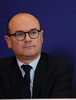 Sebastien Martin At Press Conference - Paris