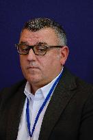 Sebastien Martin At Press Conference - Paris