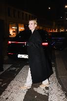 Emma Roberts at Nobu Restaurant for Dinner During MFW - Milan
