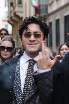 MFW - Ralph Lauren Fashion Show Guests Arrivals