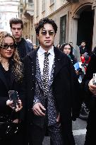 MFW - Ralph Lauren Fashion Show Guests Arrivals