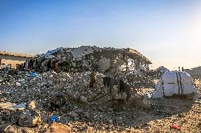 Gaza Port After Storm - Palestine