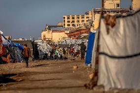 Gaza Port After Storm - Palestine