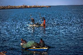 Gaza Port After Storm - Palestine