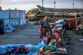 Gaza Port After Storm - Palestine