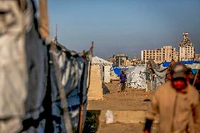 Gaza Port After Storm - Palestine