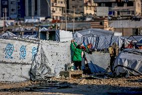 Gaza Port After Storm - Palestine