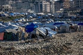 Gaza Port After Storm - Palestine