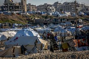 Gaza Port After Storm - Palestine