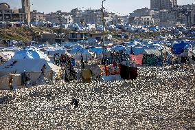 Gaza Port After Storm - Palestine