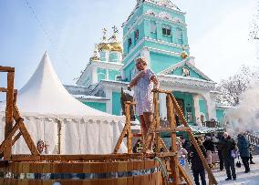 Orthodox Epiphany Celebrations - Kazakhstan