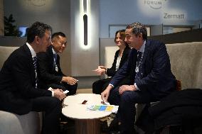 Bernard Fontana at World Economic Forum Annual Meeting 2026 - Davos