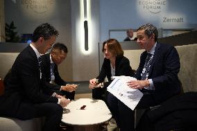 Bernard Fontana at World Economic Forum Annual Meeting 2026 - Davos