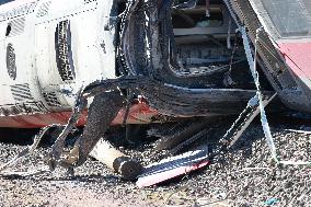 Rescue Efforts Continue After Tragedy In Adamuz - Spain