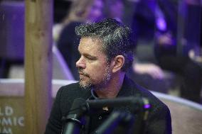 Matt Damon At World Economic Forum Annual Meeting - Davos