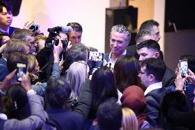 Gavin Newsom at World Economic Forum Annual Meeting - Davos