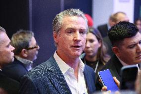 Gavin Newsom at World Economic Forum Annual Meeting - Davos