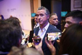 Gavin Newsom at World Economic Forum Annual Meeting - Davos