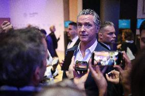 Gavin Newsom at World Economic Forum Annual Meeting - Davos